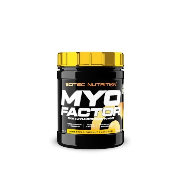 Scitec Nutrition MyoFactor Flavored Food Supplement Drink Powder with creatine, Amino acids, Vitamins, Minerals, Coleus forsk