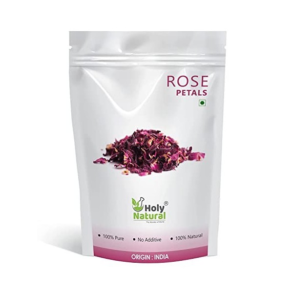 AZAZ Holy Natural Pétales de rose séchés 50 g