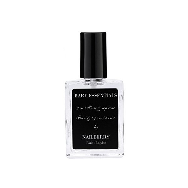 Nailberry 2 in 1 Bare Essentials Oxygenated Base and Top Coat 15 ml