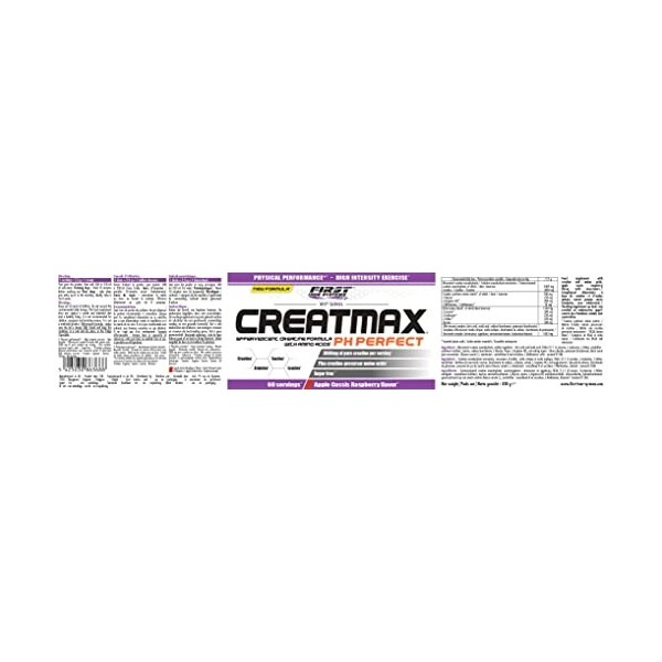 CREATMAX PH PERFECT 450g Orange Pomme cassis framboises 