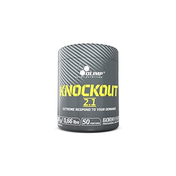 Olimp Sport Nutrition | Knockout 2.1 300g | PreWorkout | Pré-workout en poudre