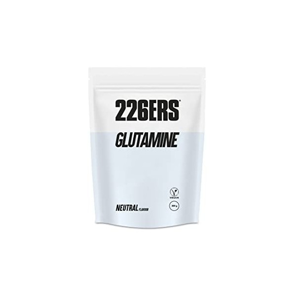 226ERS | L-Glutamine en Poudre, Sans Gluten, Sans Lactose et Végétalien | Agit Comme Récupérateur Musculaire , Idéal Pour les