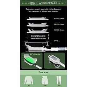 5 en 1 360 Cryo Therapy Machine amincissante pour éliminer les graisses et perdre du poids 5 poignées Cryo Lipo40 K