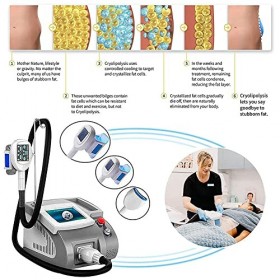 JUCHENG Refroidissement Perte Poids Soins La Peau Machine Beauté, Électrique Geler Minceur Machine, Cryolipolyse Appareil, av