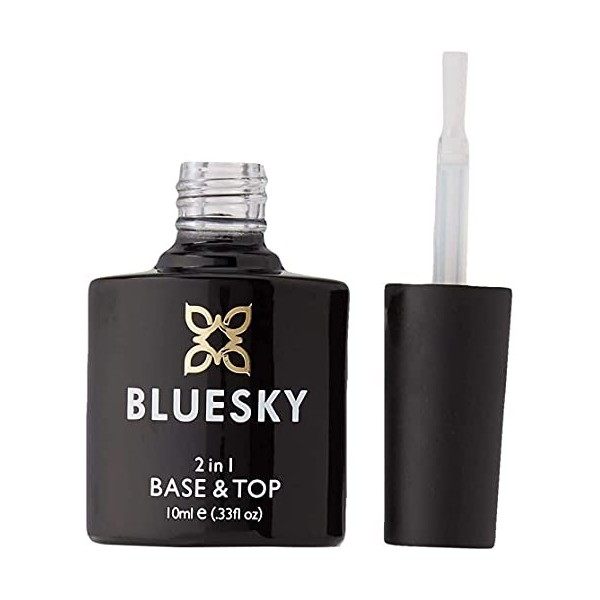 Blue Sky 2 en 1 Base Coat et top coat combiné, 10 ml