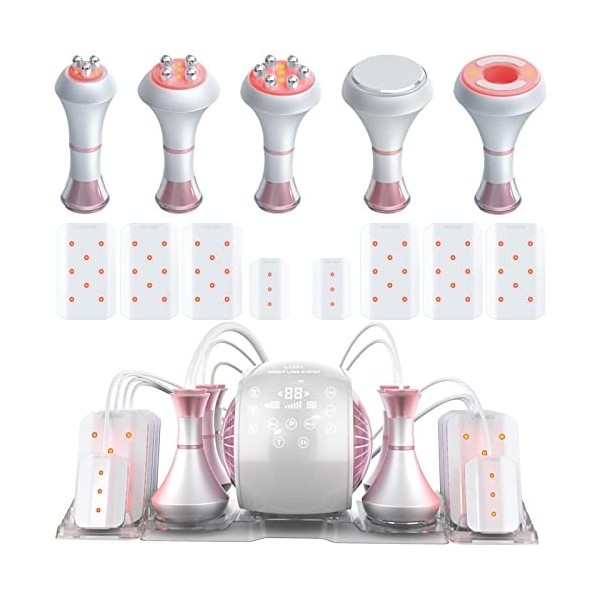 6 en 1 80K Skin Lift Massager Dispositif de réduction de la Cellulite Enlèvement Perte de Graisse Poids Machine Soins de la P