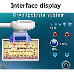 Corps de Machine de Congélation de Graisse de Cavitation Portative Amincissant La Perte de Poids Lipo Froid Anti Cellulite Di