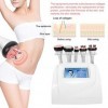 Body Slimming Machine, 5In1 Massage 40Khz Body Slimming Machine Negative Pressure Body Shaping Instrument Burn Calories Effec