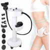 ZIROXI Machine de brûleur de Graisse de Vibration de Cellulite avec 5 têtes de Massage, équipement portatif de beauté de brûl