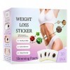 30 Pcs Nombril Patch, Minceur Detox Patch Perte De Poids Patchs Brûleur De Graisse Du Ventre pour Femmes, Body Sculpting Patc