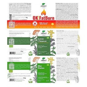 Natures Finest OK!FatBurn + Liver + Detox | Boostez la combustion des graisses, soutenez la santé du foie et nettoyez votre 