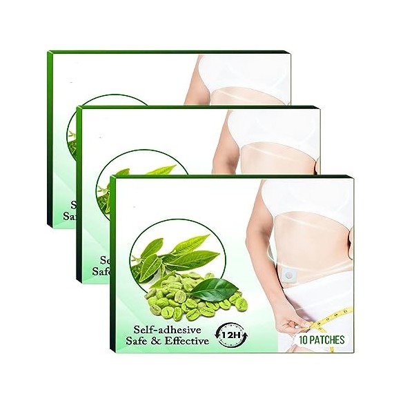 Eelh - La Solution De Perte De Poids Naturelle N ° 1, Patch De Nombril Dabdomen De Plante Naturelle Adapté Aux Femmes Et Aux