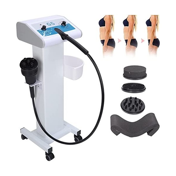 GEHPYYDS Machine De Brûleur De Graisse De Vibration De Cellulite À Haute Fréquence G5, Machine De Massage Vibrante Amincissan