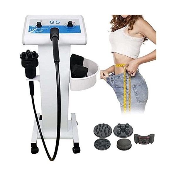 GEHPYYDS Machine De Brûleur De Graisse De Vibration De Cellulite À Haute Fréquence G5, Machine De Massage Vibrante Amincissan