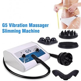 Cepten Appareil De Massage par Vibration G5 avec 5 Têtes Équipement De Beauté Portable pour Brûleur De Graisse Masseur De Gra