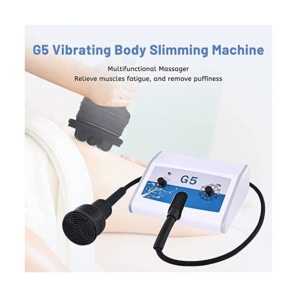 BATIVE G5 Vibrant Body Minceur Machine, 5 en 1 Haute Fréquence Graisse Réduire Masseur Électrique De Mise en Forme du Corps, 