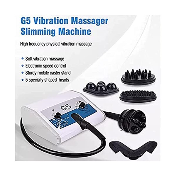 SSQUZA Masseur Minceur électrique,Machine De Brûleur De Graisse De Vibration De Cellulite,Machine à Muscle Minceur Profession