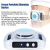 THREMA Masseur Anti-Cellulite Portable, Brûleur De Graisse du Ventre À Congélation des Graisses, Raffermissant Et Éliminant L