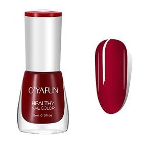 Silky Smooth Vernis à ongles brillant facile à décoller et à séchage rapide à base deau 8 ml T, taille unique 