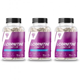 Trec Nutrition L-Carnitine Complex | Réduction des tissus adipeux | Brûleur de graisse | Perte de poids | Pilules minceur | T