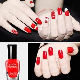 Vernis à ongles à base deau durable respirant et pelable en silicone pour ongles acryliques B, taille unique 8 ml