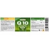 Greenfood Q10, 200 mg, dose très élevée, pur, naturel, 120 gélules. Sans additifs artificiels, sans OGM, sans gluten, sans la