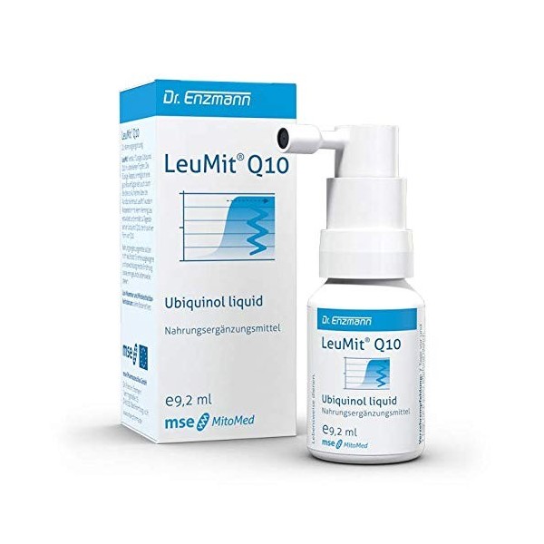 Ubiquinol flüssig vegan & hochdosiert Tropfen 9,2ml atmungsaktiv, reduziert, liposomal Coenzym Kaneka Q10, hohe Bioverfügba