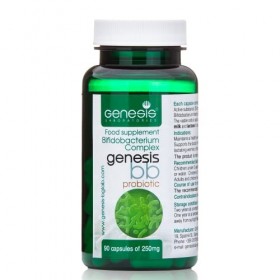Genesis Bifidobacterium Complex BB Proviotic souches 90 capsules de 250 mg