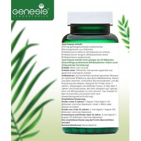 Genesis Bifidobacterium Complex BB Proviotic souches 90 capsules de 250 mg