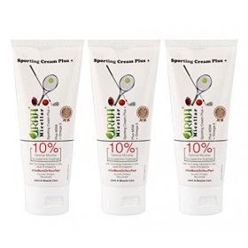 Urah Sporting Cream Plus + Lot de 2 paquets de 50 g x 2 