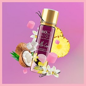 So…? Unique Grande Mini Mist Coffret Cadeau Brume Corporelle Parfumée Pour Femme 4x50ml 