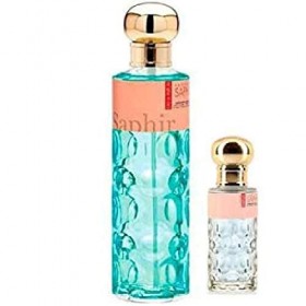 Wom Edt 200 Ml Vida De Saphir + Mini 25 Ml Estuche