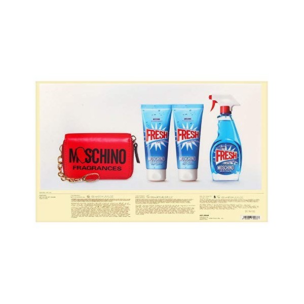 Moschino Coffret cadeau pour cheveux 300 ml