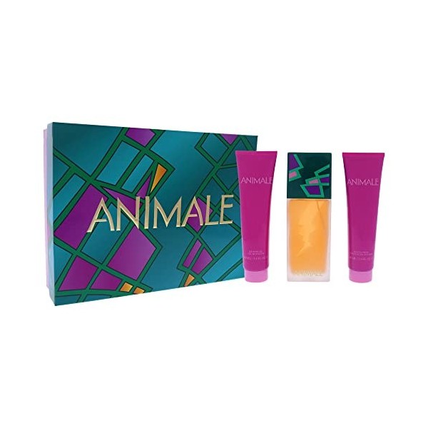 Animale Coffret Cadeau pour Femme 3 Pièces 1 Unité