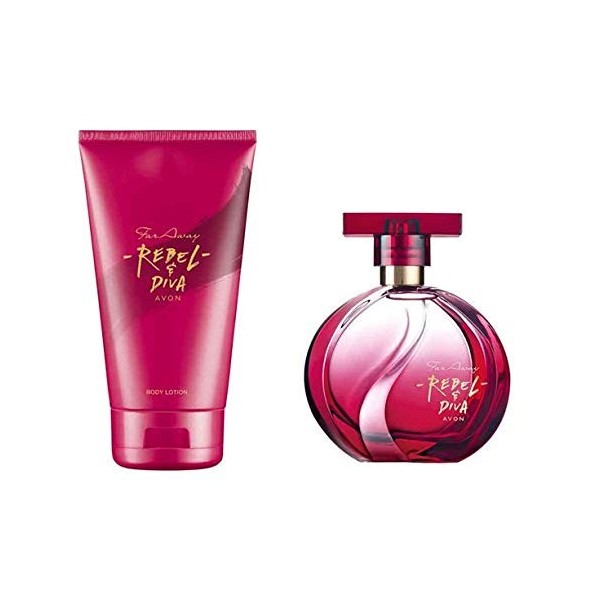 Far Away Rebel & Diva for Her Coffret cadeau de parfum