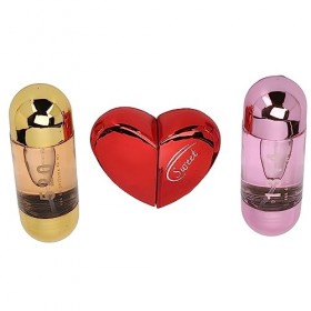 3pcs 30ml Lady Parfums, Coffret Cadeau Parfum, Atomisation Fine de Buse en Aluminium, Parfum Parfum Longue Durée Large Gamme 