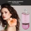 3pcs 30ml Lady Parfums, Coffret Cadeau Parfum, Atomisation Fine de Buse en Aluminium, Parfum Parfum Longue Durée Large Gamme 