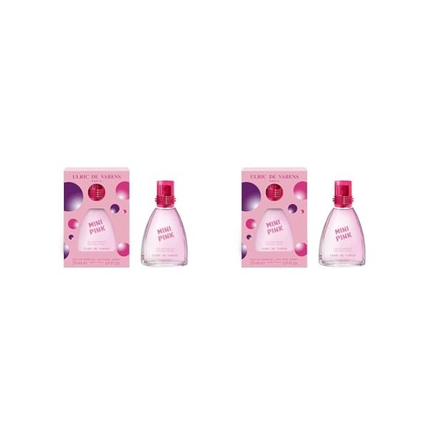 Ulric de Varens Mini Pink Eau de Parfum 25 ml Lot de 2 