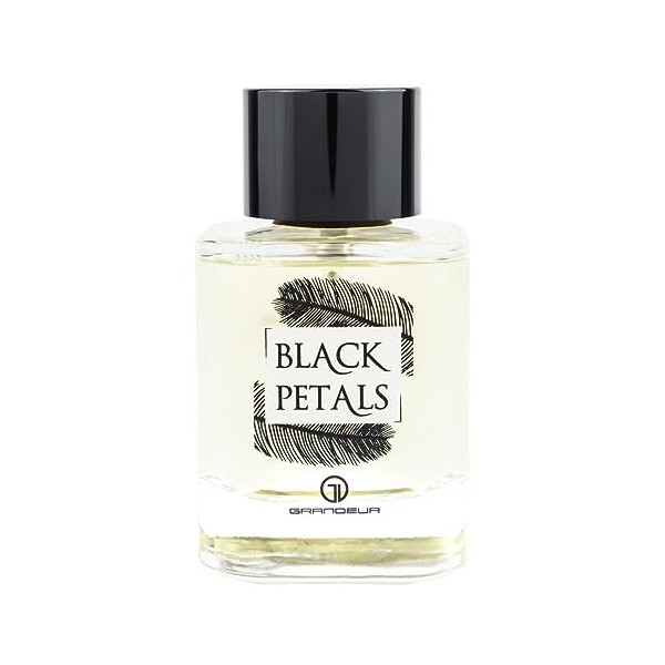 Eau de parfum Black Petals, Grandeur Elite, 100 ml, pour femme