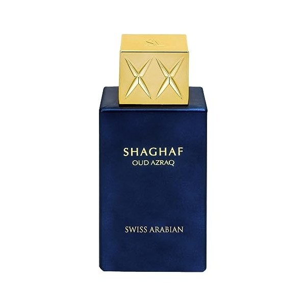 Swiss Arabian Shaghaf Oud Azraq For Unisex 2.5 oz EDP Spray Limited Edition 