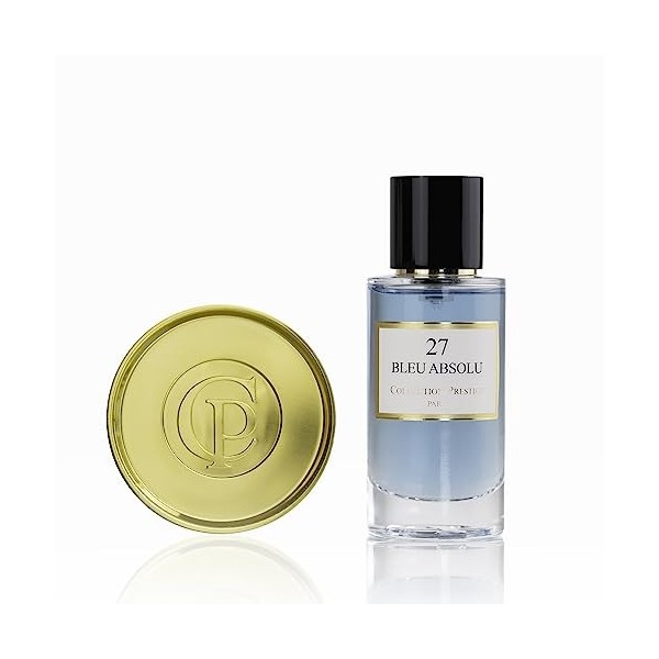 N°27 Bleu Absolu | Collection Prestige edition Privée Rose Paris - Eau de Parfum Haut de Gamme - Made in France