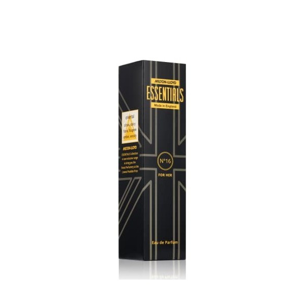 Milton-Lloyd Essentials No 16 - Fragrance for Women - 50ml Eau de Parfum