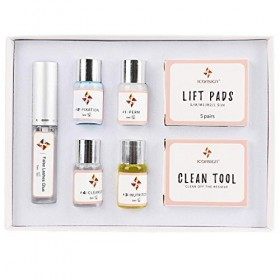Kit Rehaussement de Cils,Kit de Cils Perm,kit dextension de Cils,Lash Lift Kit Eyelash Perming Kit Rehaussement Cils, Cils L