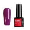 Vernis à ongles lisse et lumineux - 36 couleurs unies - Décoration à ongles - Colle à ongles amovible - 8 ml - Support à ongl