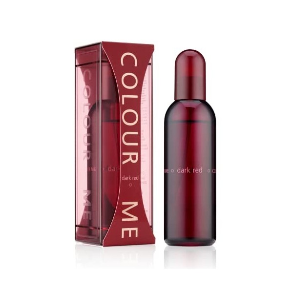 Colour Me Dark Red - Fragrance for Him and Her - 100ml Eau de Parfum, by Milton-Lloyd