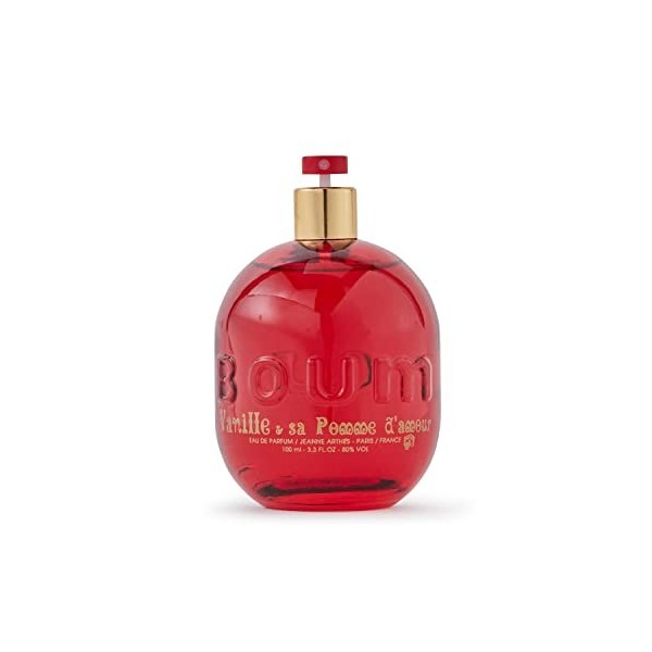 JEANNE ARTHES - Parfum Femme Boum Vanille & Sa Pomme dAmour - Eau de Parfum - Flacon Vaporisateur 100 ml - Fabriqué en Franc