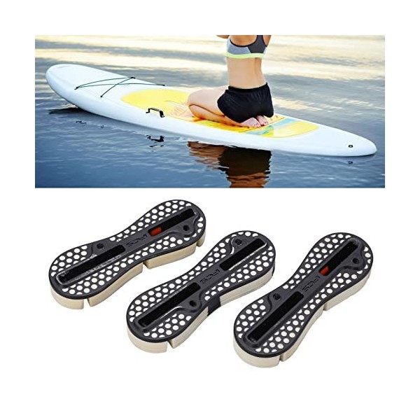 VGEBY BoîTes Dailerons, Remplacement de BoîTe Daileron de Planche de Surf en Forme de Coupe Ronde en Maille de PVC