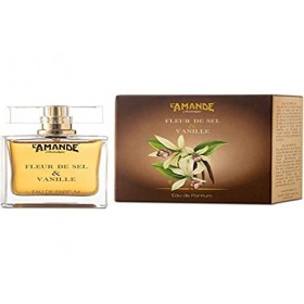 LAMANDE Eau de Parfum 50 ml Parfum FLEUR DE SEL&VANILLE Fabriqué avec ingrédients naturels Parfum agréable et persistant