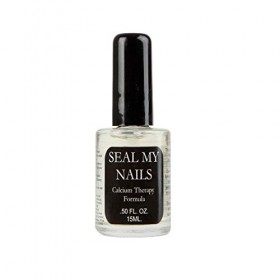 Dimples Seal My Nails Traitement fortifiant pour ongles fragiles avec calcium Base et top coat 15 ml