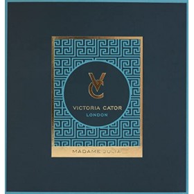 Victoria Cator London Madame Julia Bougie parfumée de luxe | Notes de feuille de cassis et de rose bulgare | Durée de combust